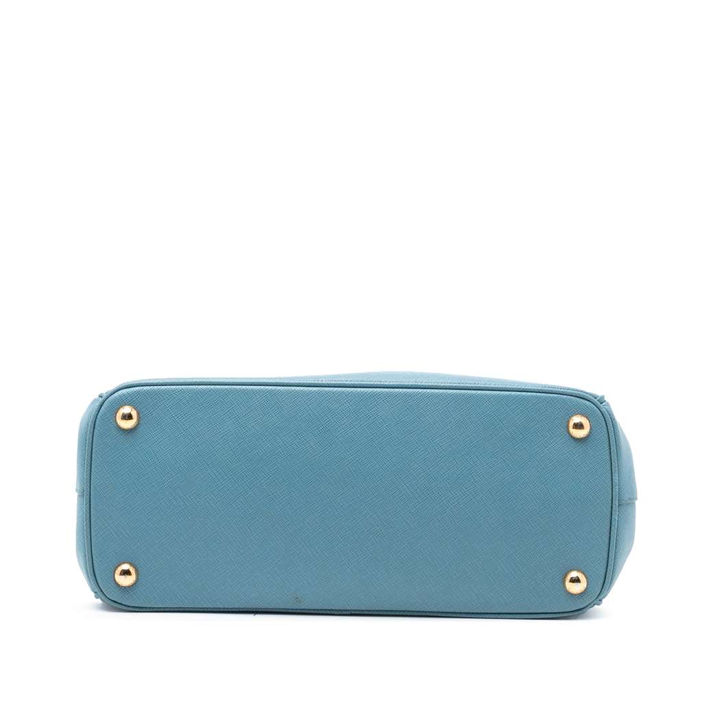 Prada Small Saffiano Lux Galleria Double Zip Satchel - 3