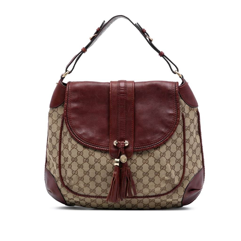 Gucci GG Canvas Marrakech Shoulder Bag