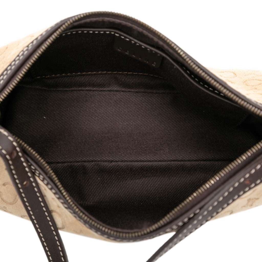Celine C Macadam Suede Shoulder Bag - 4