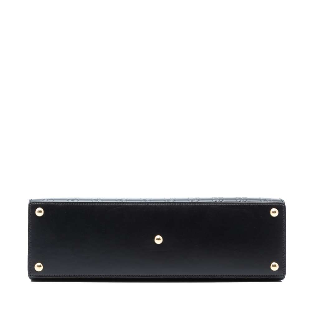 Gucci Guccissima Padlock Top Handle Bag - 3