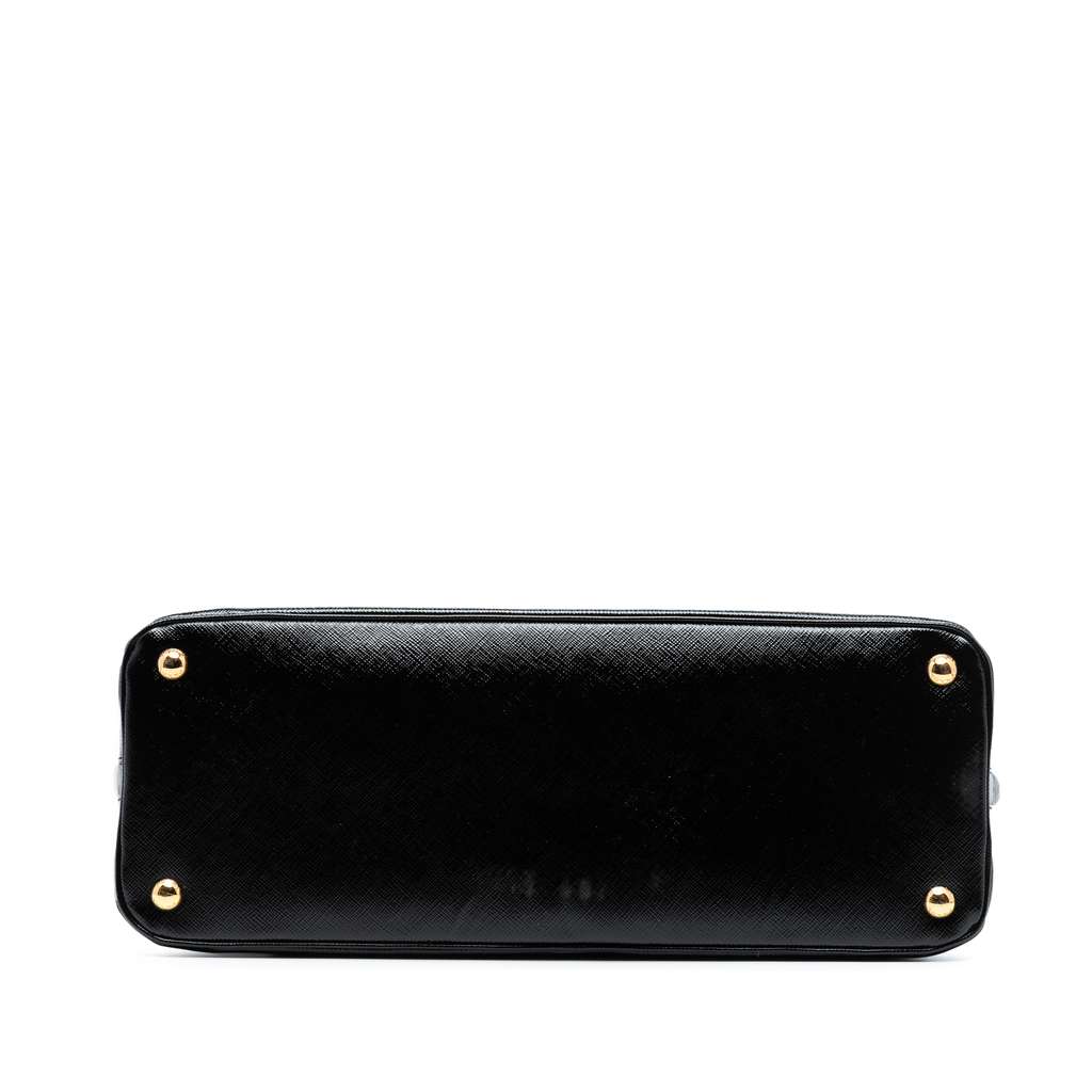 Prada Large Saffiano Vernice Promenade Satchel - 3