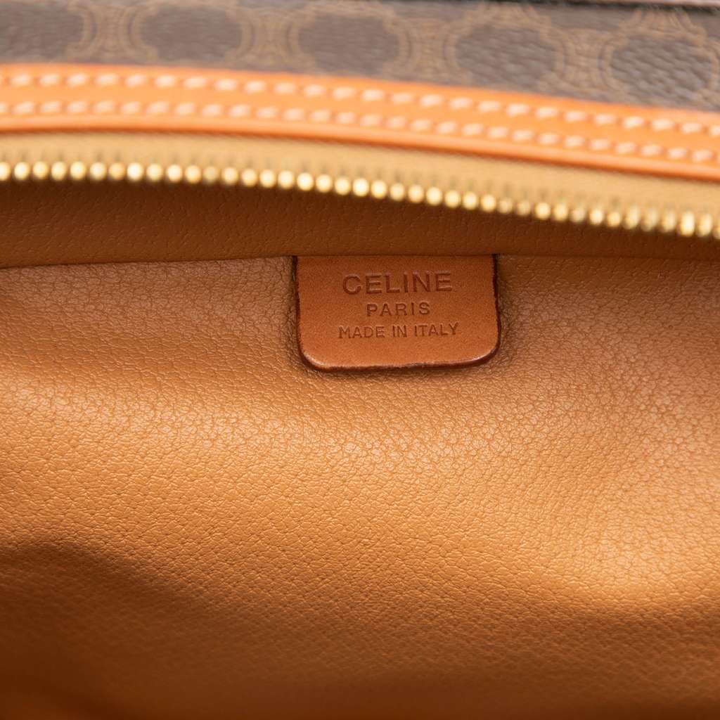 Celine Macadam Coated Canvas Vanity Bag - 5