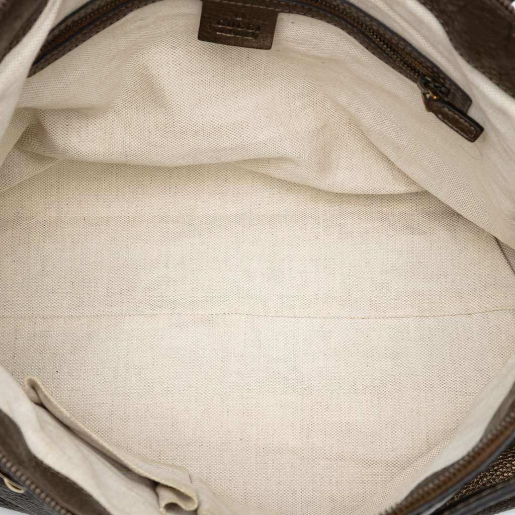 Gucci Medium Leather Ride Top Handle Bag - 4