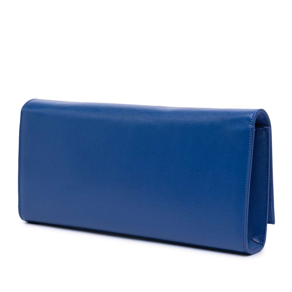 Saint Laurent Grain De Poudre Cassandre Clutch - 2