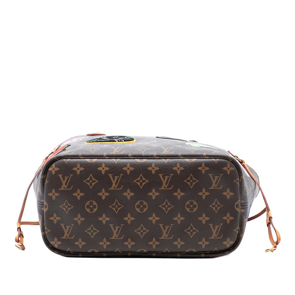 Louis Vuitton Monogram Patches Neverfull MM - 3
