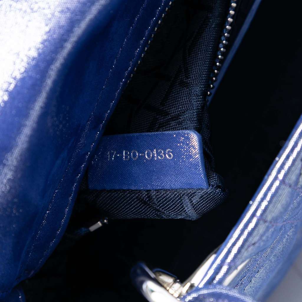 Dior Mini Iridescent Lambskin Cannage Lady Dior - 5