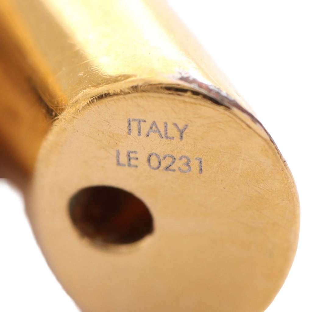 Louis Vuitton Gold Plated Essential V Hoop Earrings - 4