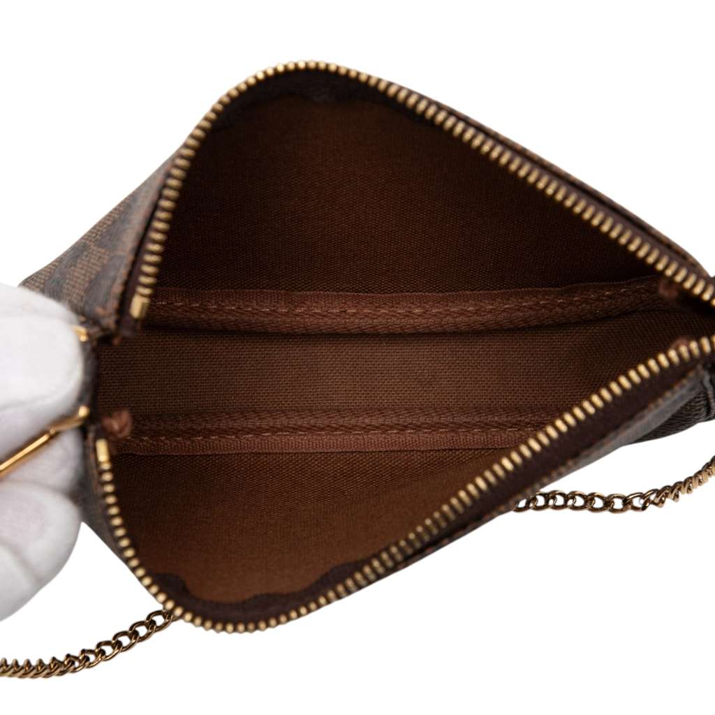 Louis Vuitton Damier Ebene Illustre Mini Pochette Accessories - 4