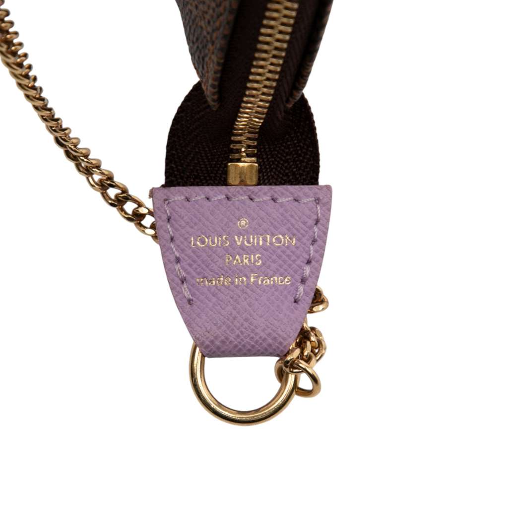 Louis Vuitton Damier Ebene Illustre Mini Pochette Accessories - 5