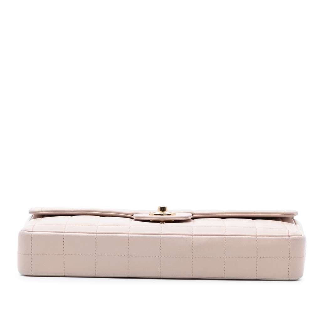 Chanel Chocolate Bar Lambskin East West Flap - 3