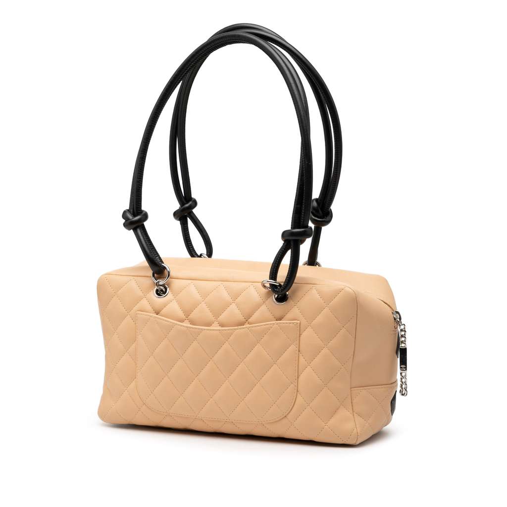 Chanel Large Quilted Lambskin Cambon Ligne Shoulder Bag - 2