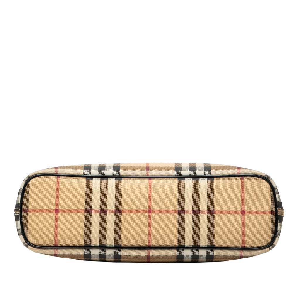 Burberry House Check Canvas Shoulder Bag - 3