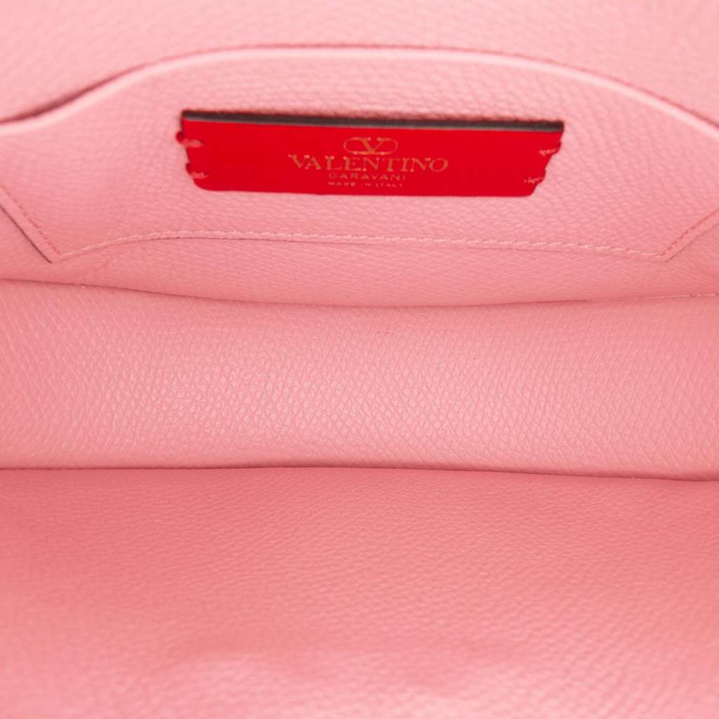 Valentino Mini Grainy Calfskin VLogo Hobo - 4