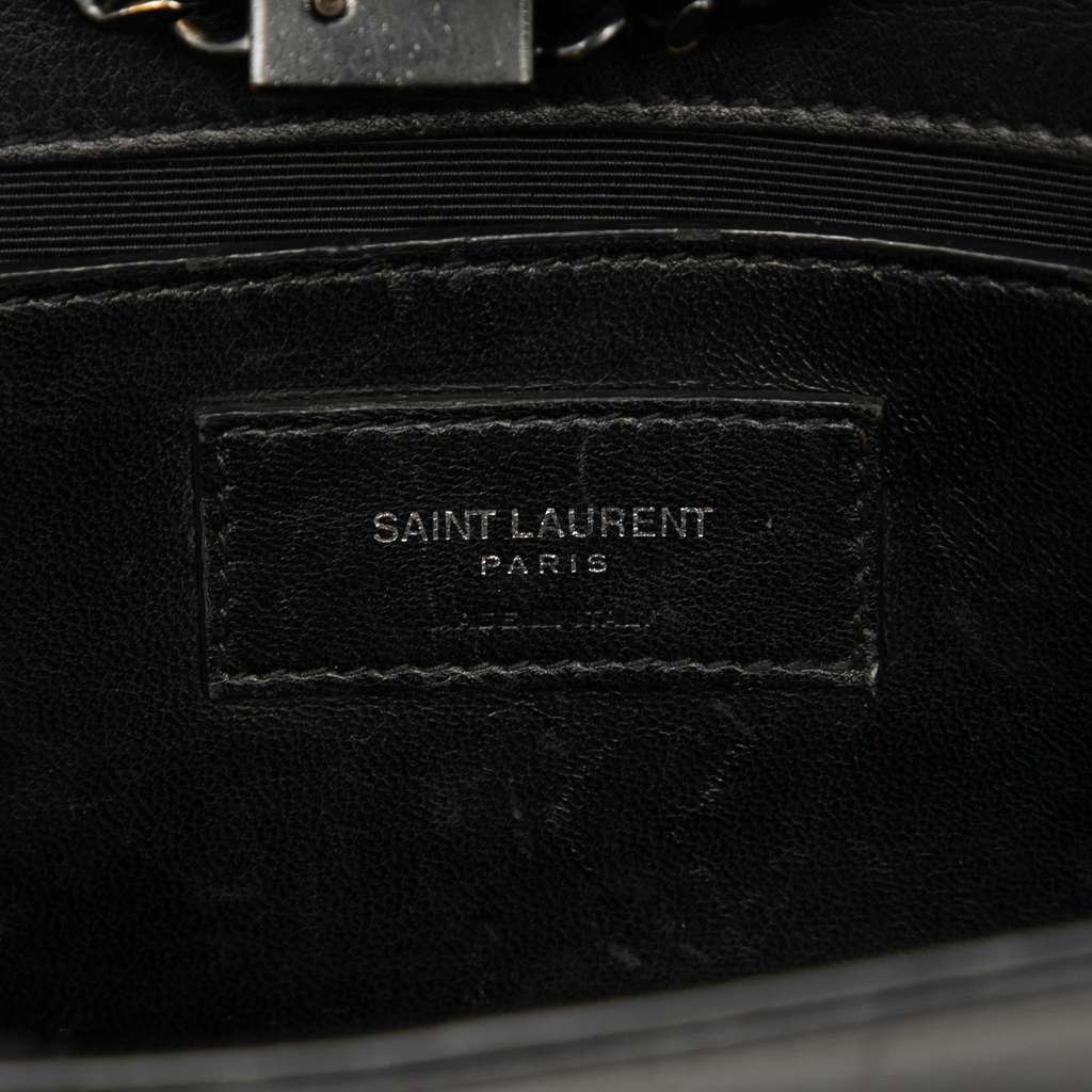 Saint Laurent Small Calfskin Star Monogram Kate Crossbody - 5