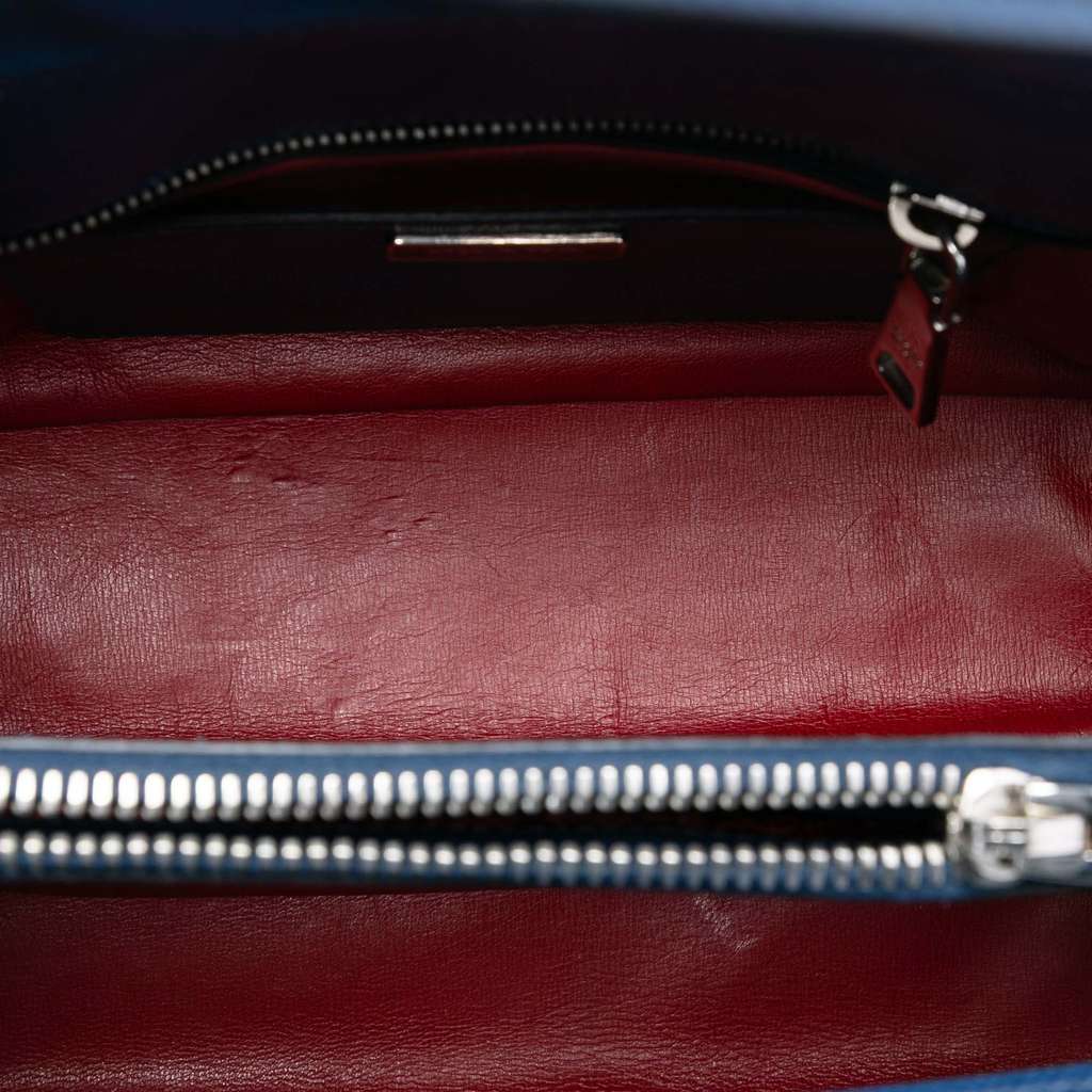 Prada Saffiano Cuir Turnlock Twin Satchel - 4