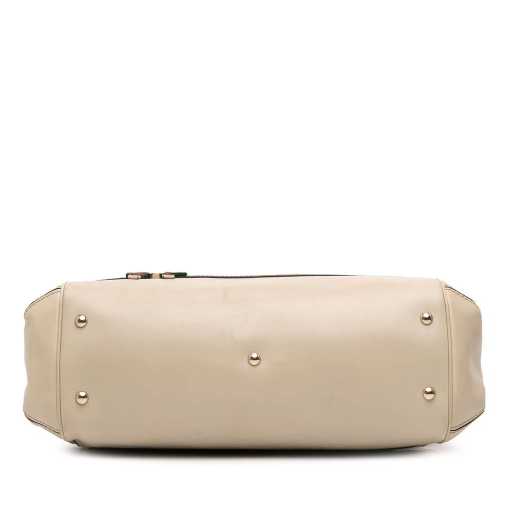 Gucci GG Canvas Web Mayfair Satchel - 3