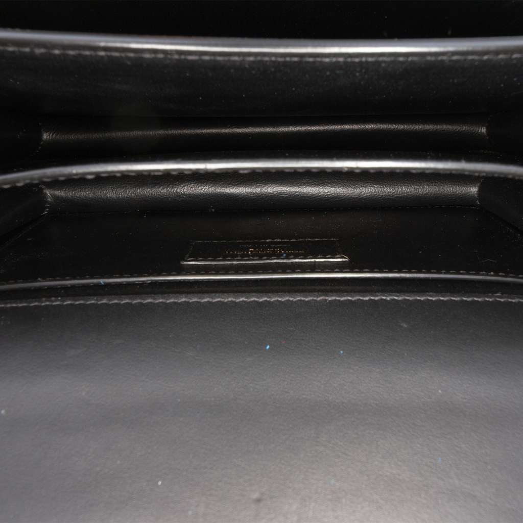 Saint Laurent Medium Grained Calfskin Monogram Sunset Crossbody - 4