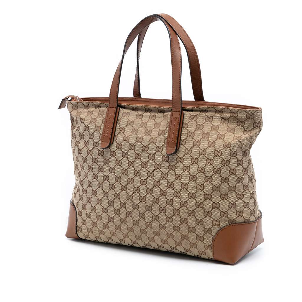 Gucci GG Canvas Web Tote - 2
