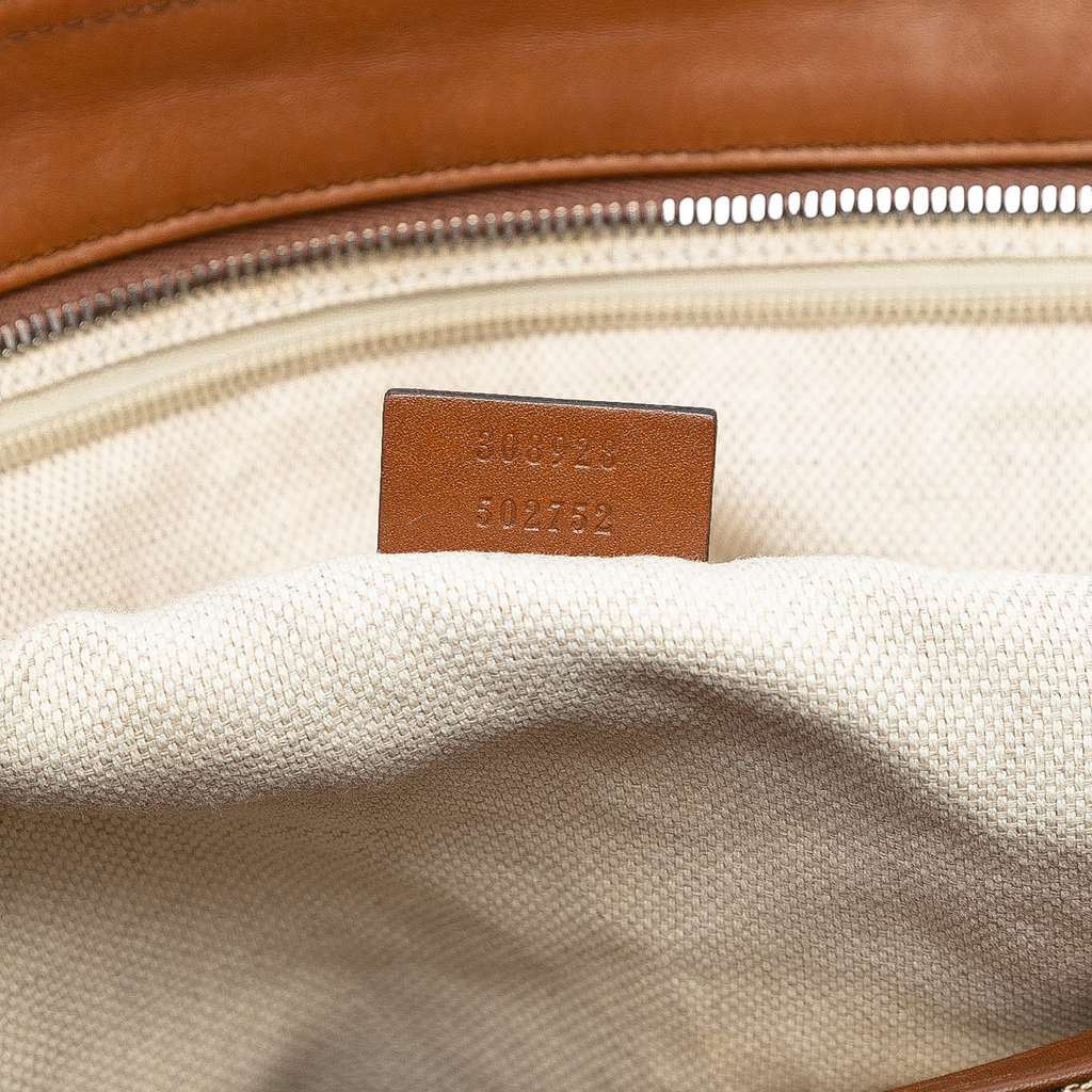 Gucci GG Canvas Web Tote - 5
