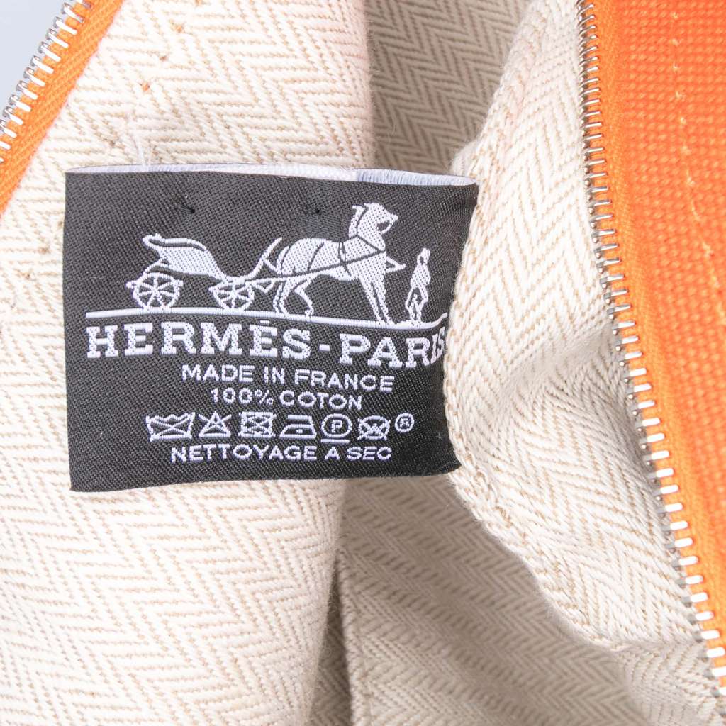 Hermès Large Toile Bride A Brac - 5