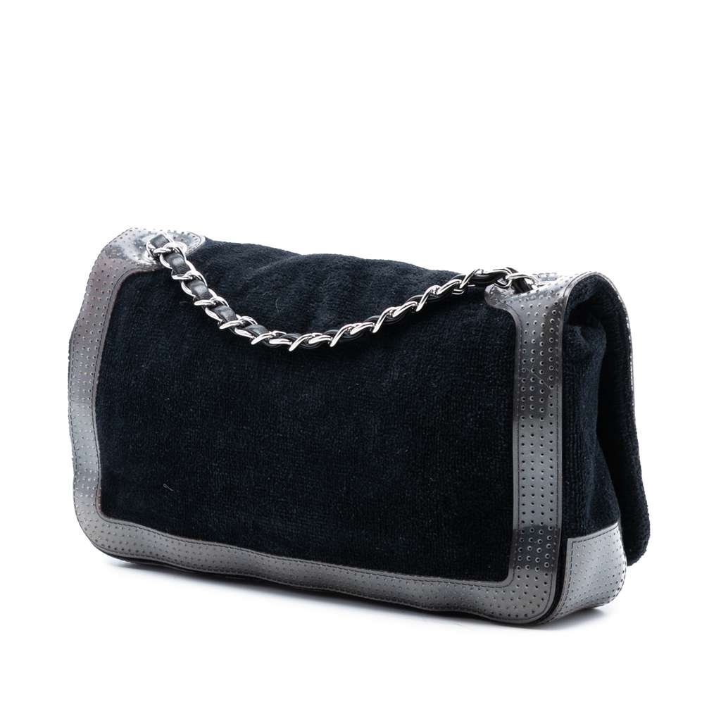 Chanel Terry Cloth CC Sport Line Shoulder Bag - 2