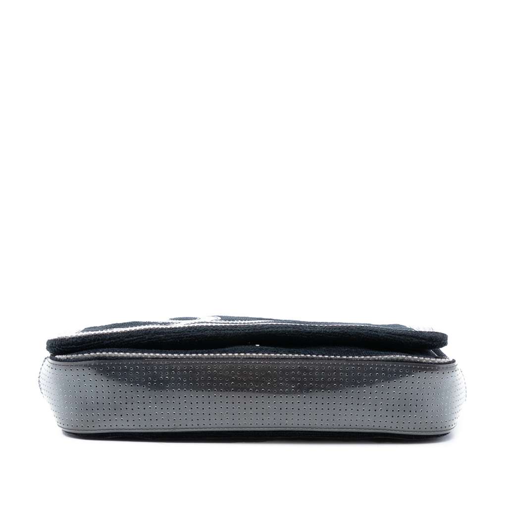 Chanel Terry Cloth CC Sport Line Shoulder Bag - 3