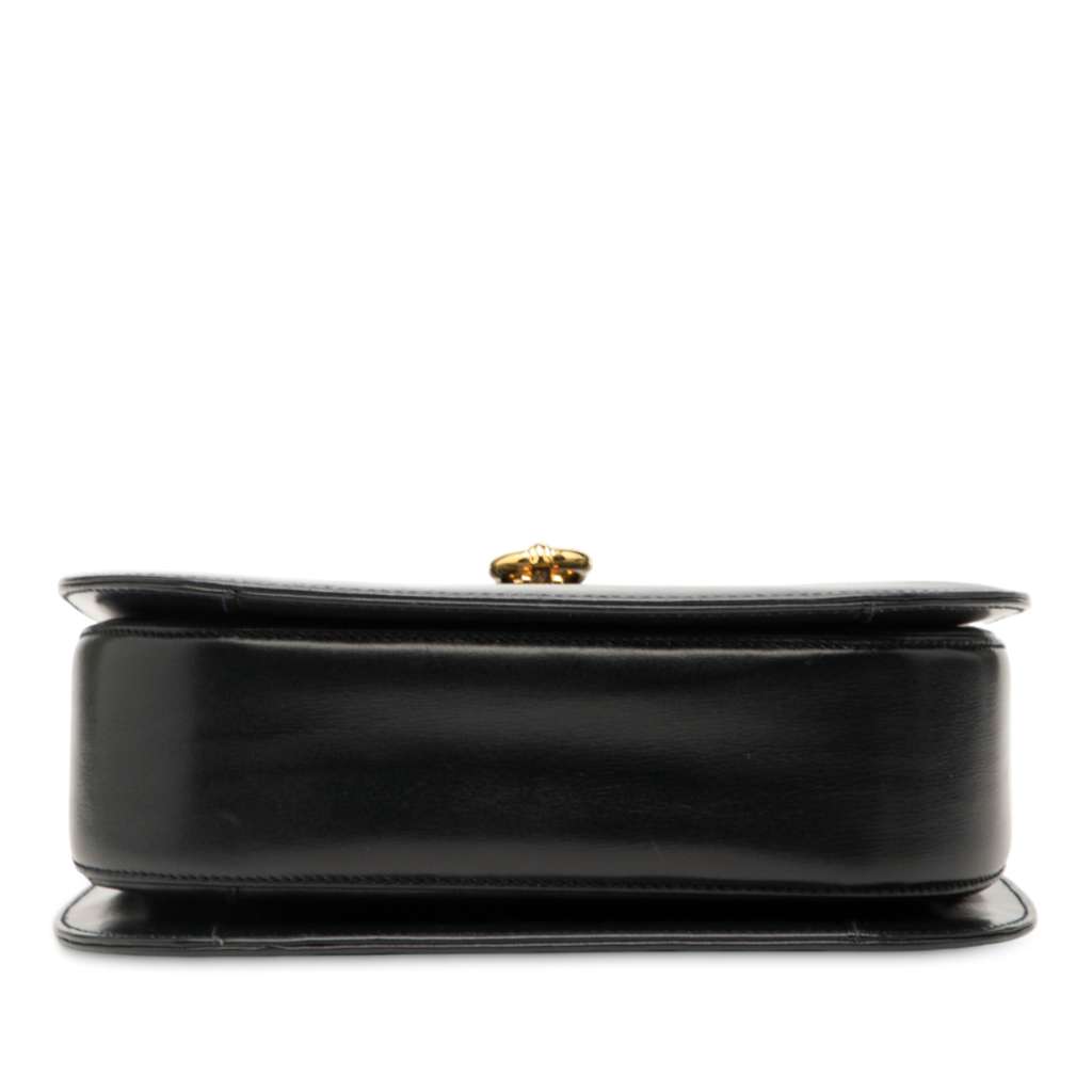 Gucci Leather Horsebit Top Handle Bag - 3