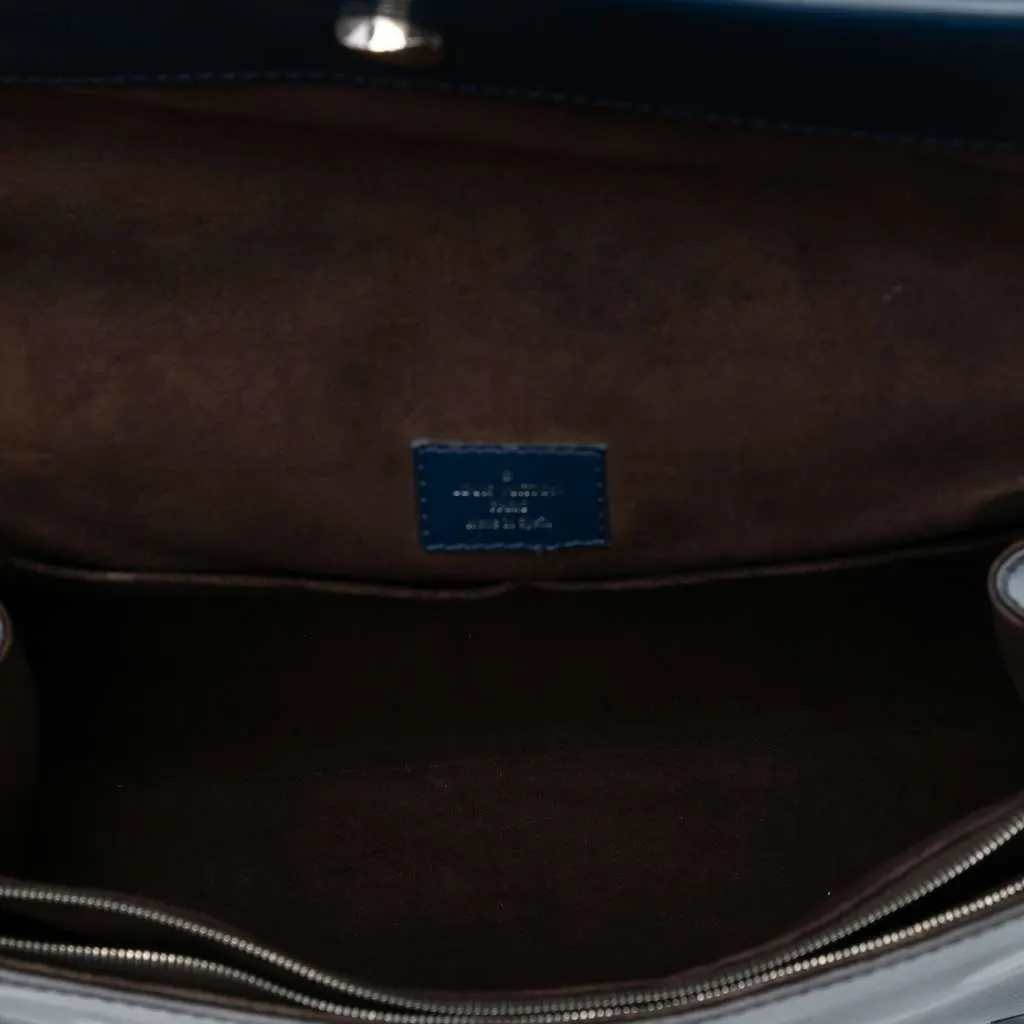 Louis Vuitton Epi Cluny BB Blue Leather Very good - Model View