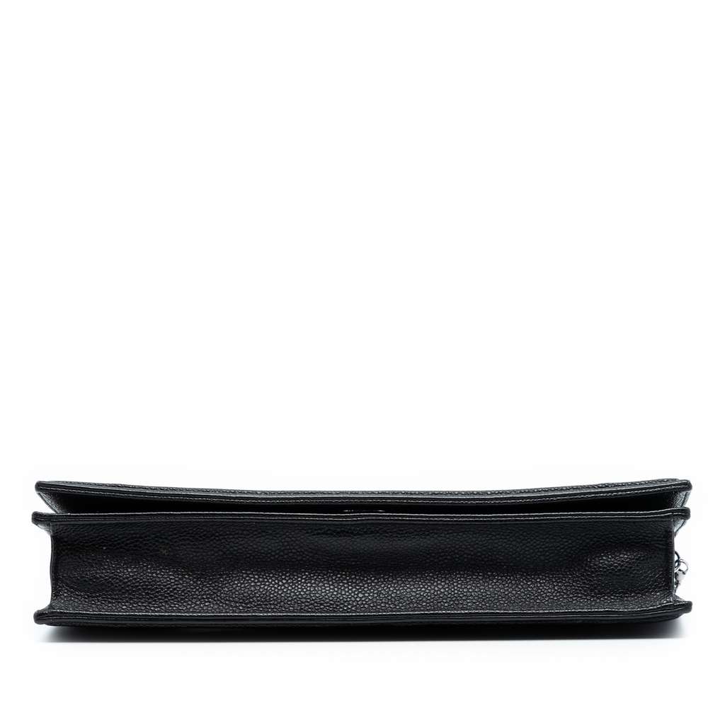 Dior Grained Calfskin Diorama Pochette Clutch - 3