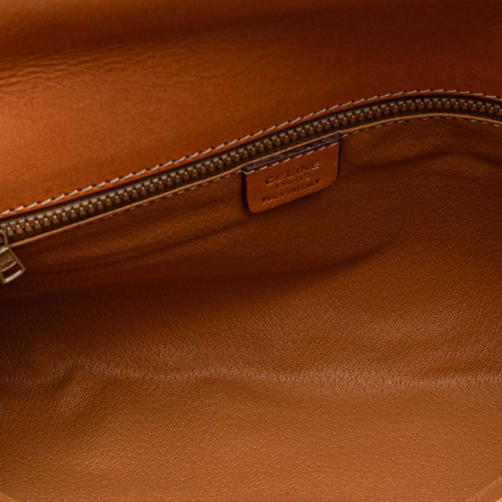 Celine Macadam Coated Canvas Clutch - 4