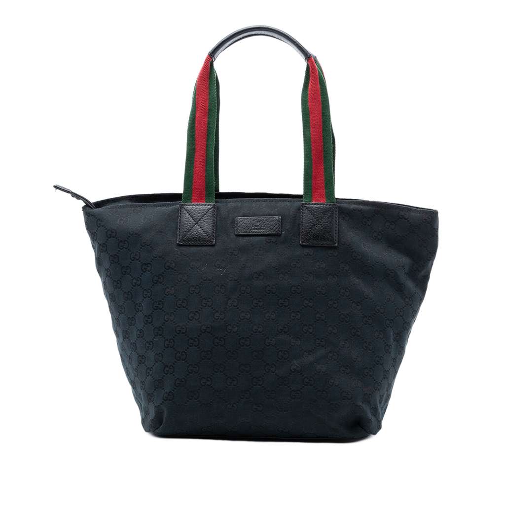Gucci GG Canvas Web Tote