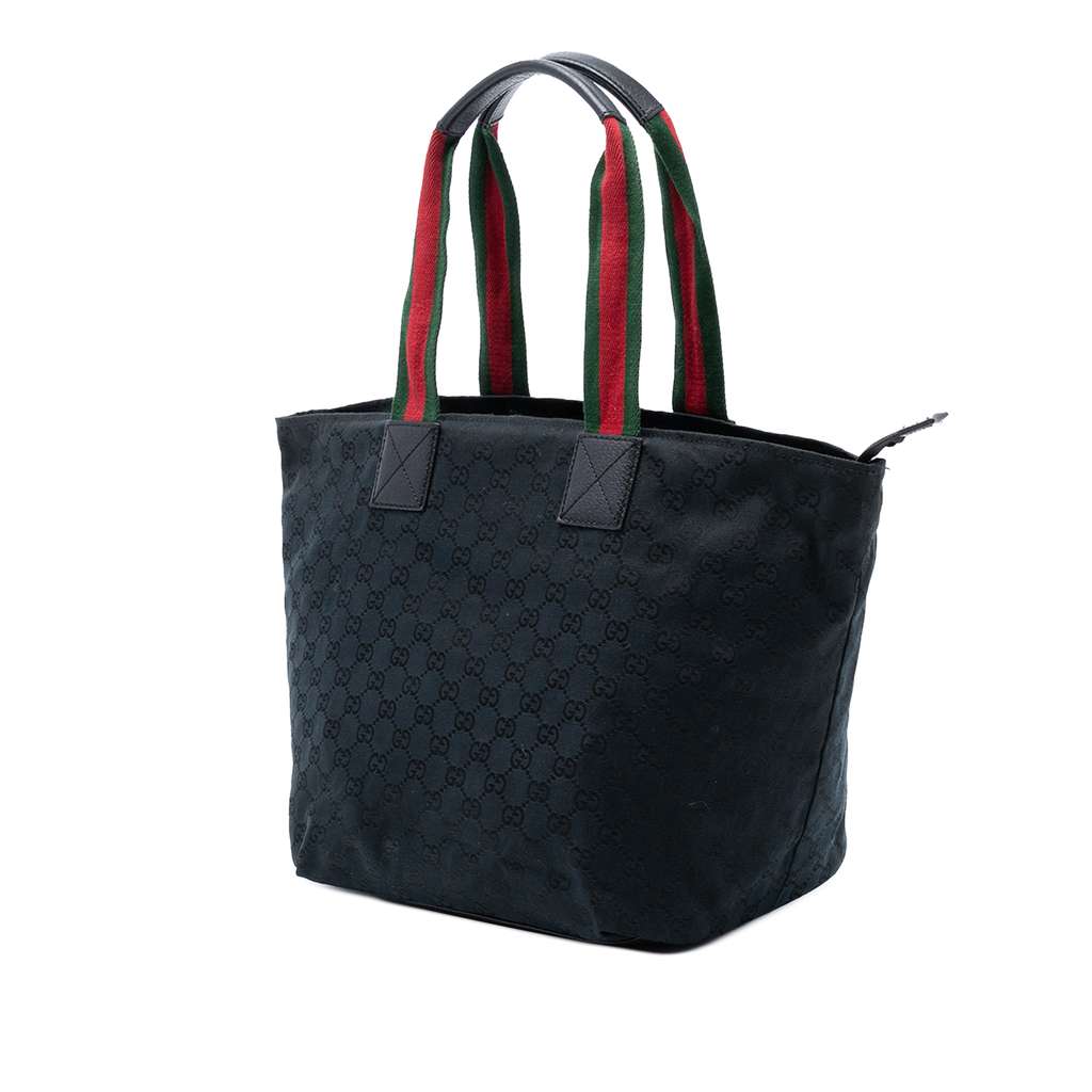 Gucci GG Canvas Web Tote - 2