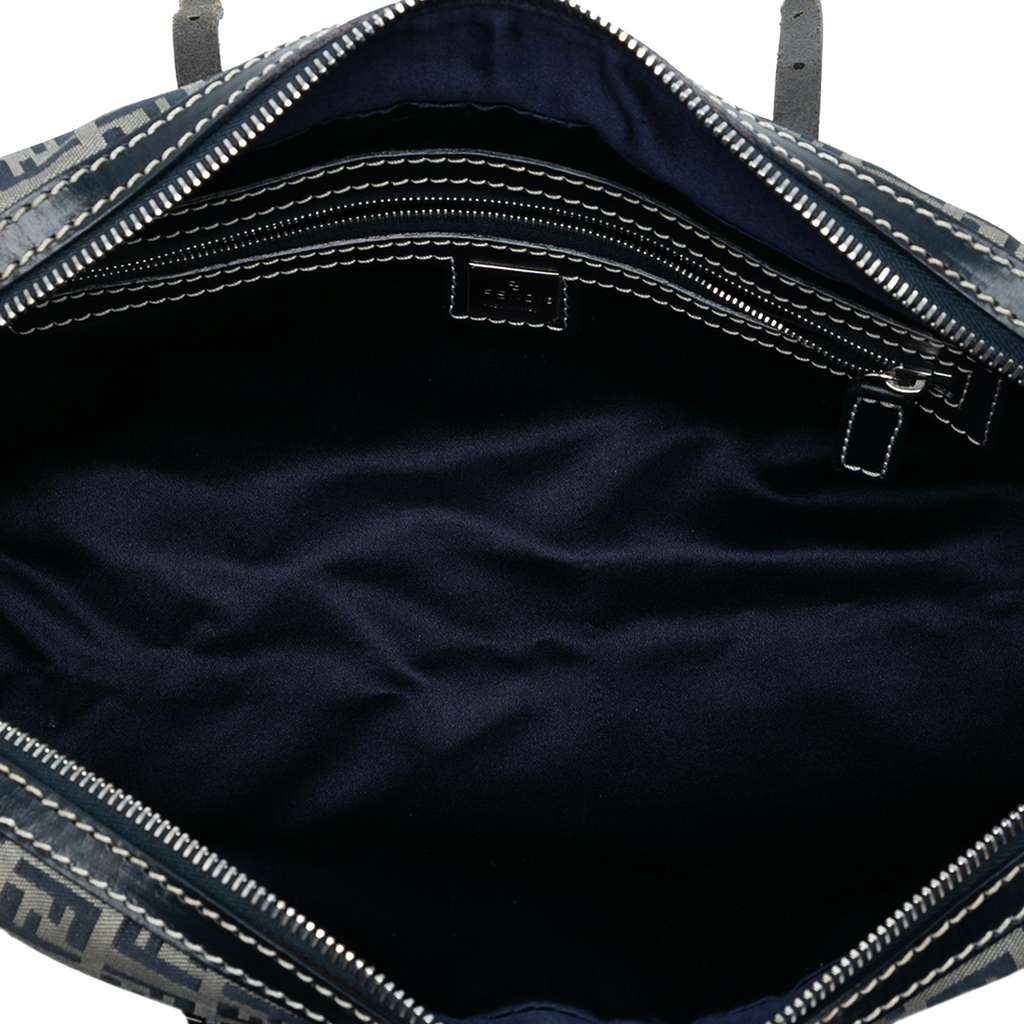 Fendi Zucchino Canvas Handbag - 4