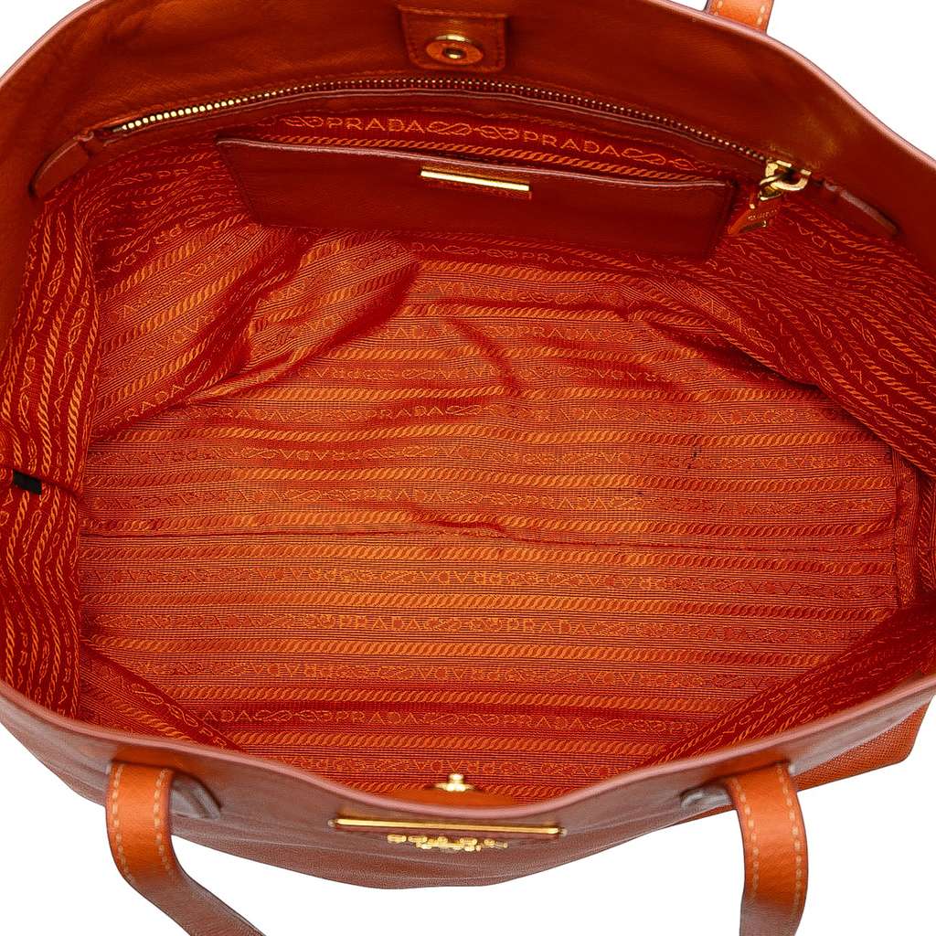 Prada Saffiano Open Convertible Tote - 4