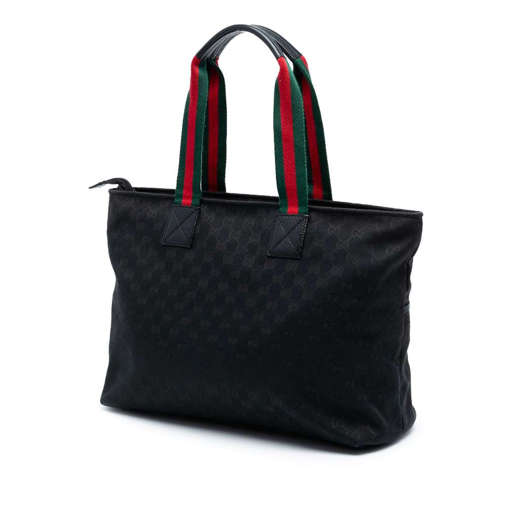 Gucci GG Canvas Web Tote - 2