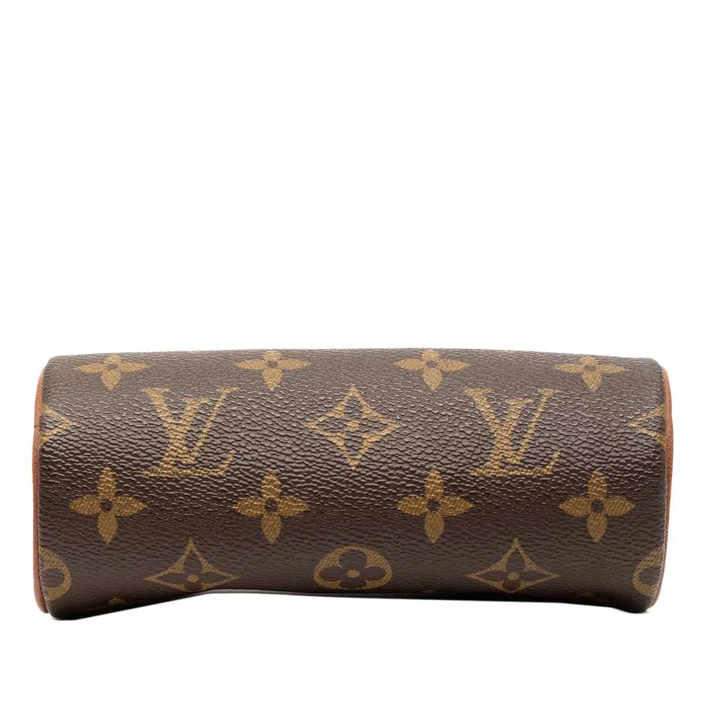 Louis Vuitton Monogram Papillon Pochette Brown Very good - Inside View