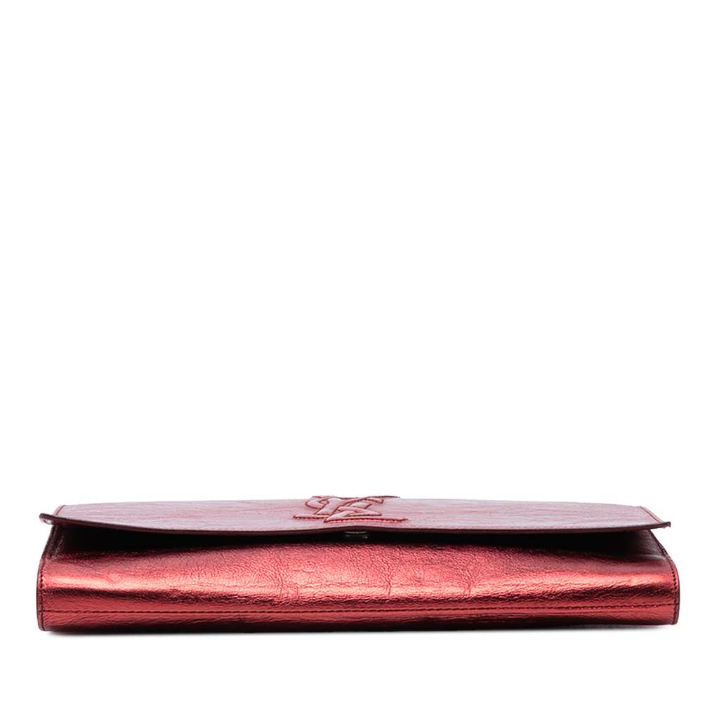 Saint Laurent Crinkled Calfskin Belle de Jour Clutch - 3