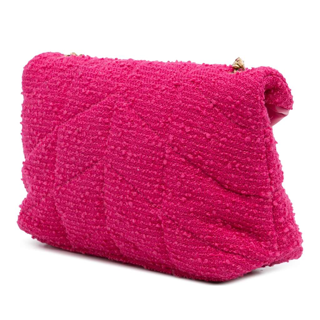 Saint Laurent Toy Boucle Tweed LouLou Puffer Crossbody - 2