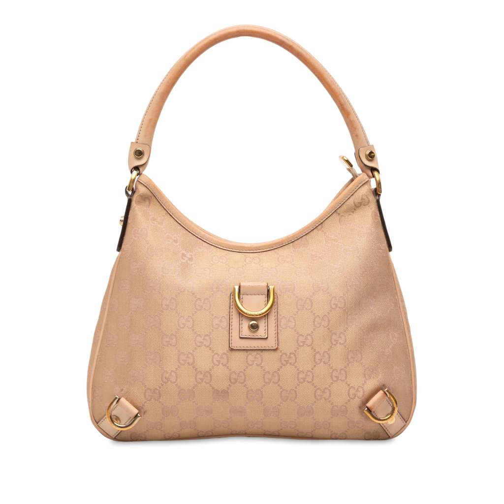 Gucci GG Canvas Abbey D Ring Shoulder Bag