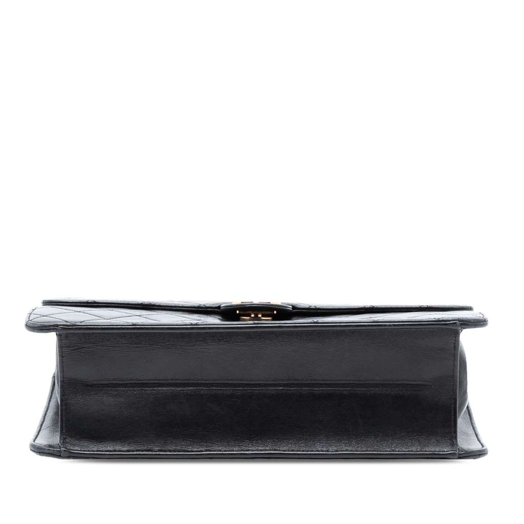 Chanel CC Quilted Lambskin Single Flap - 3