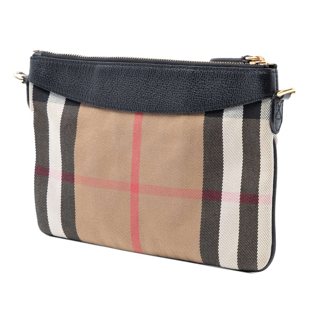 Burberry Mega Check Canvas Peyton Crossbody - 2