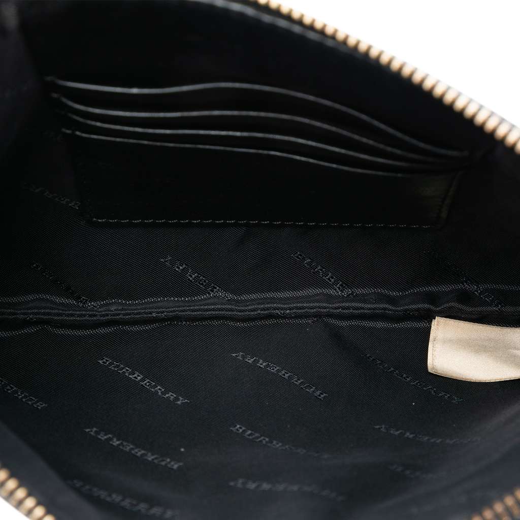 Burberry Mega Check Canvas Peyton Crossbody - 4