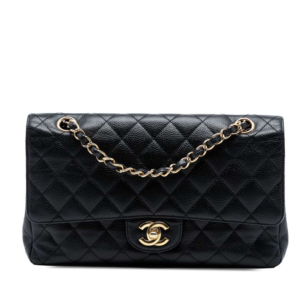 Chanel Medium Classic Caviar Double Flap