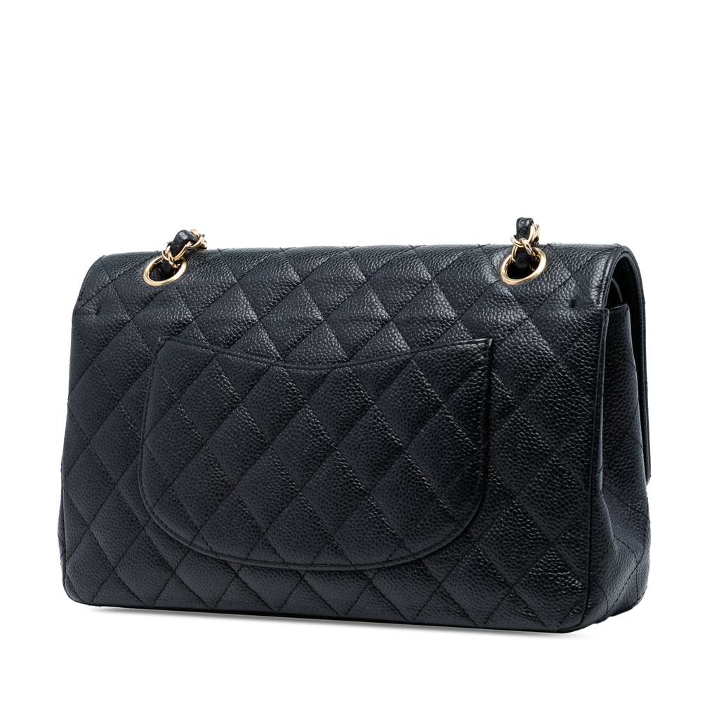 Chanel Medium Classic Caviar Double Flap - 2