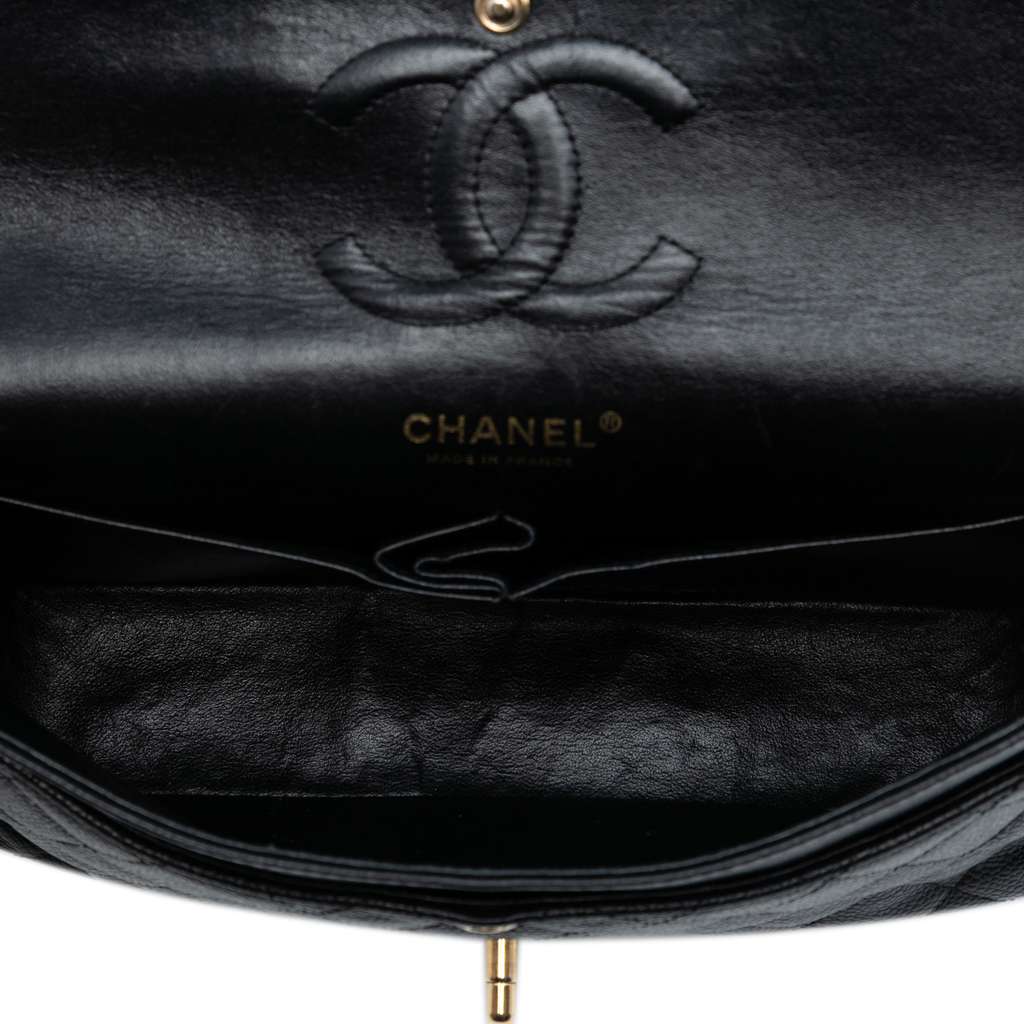 Chanel Medium Classic Caviar Double Flap - 4