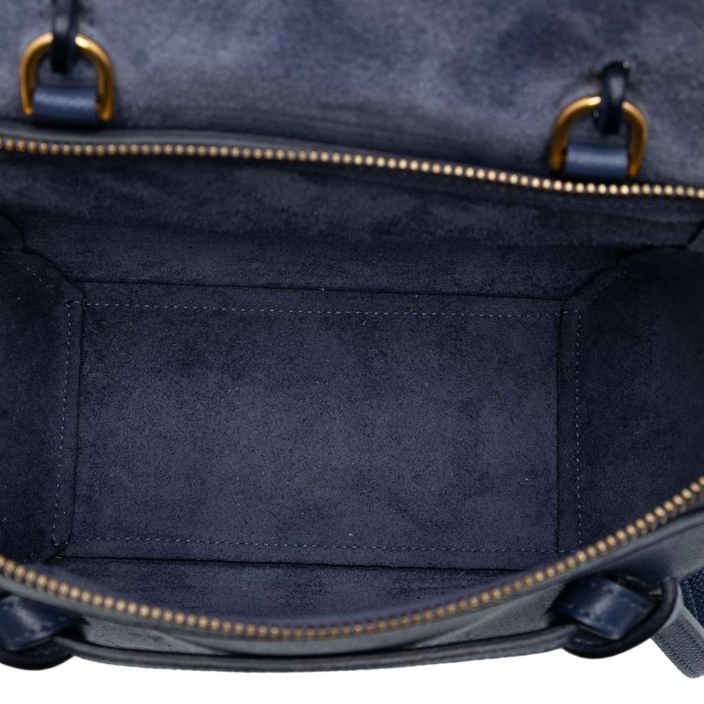 Celine Nano Grained Calfskin Belt Bag - 4