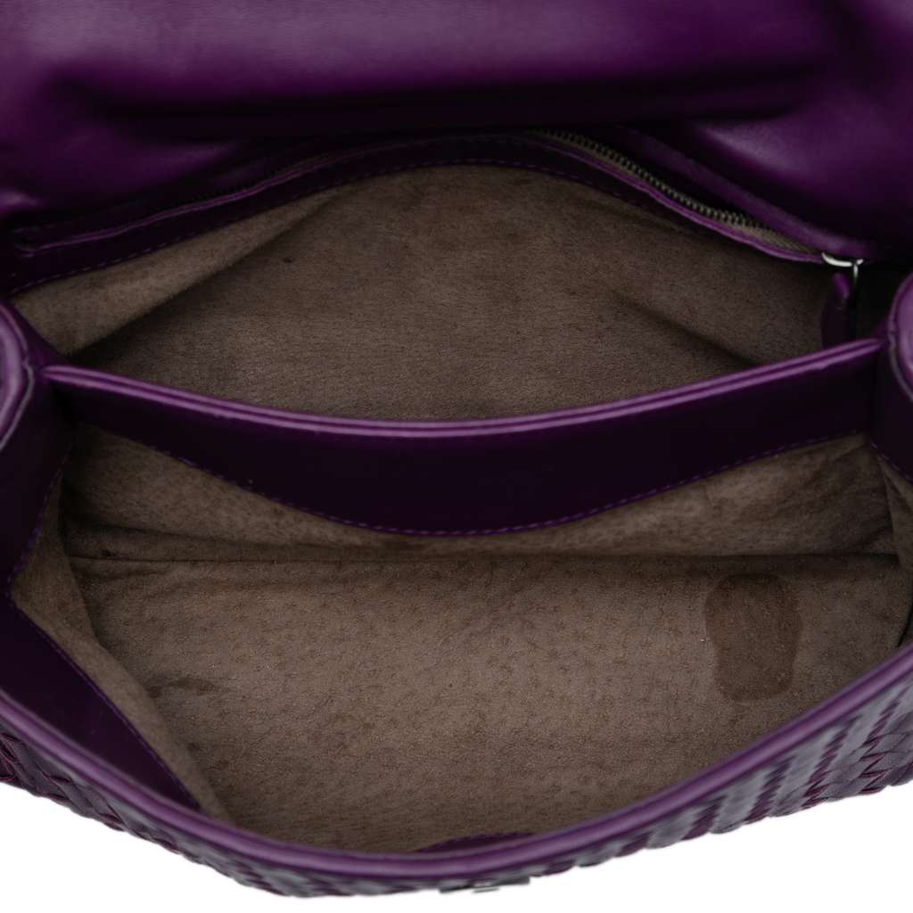 Bottega Veneta Small Nappa Intrecciato Olimpia Shoulder Bag - 4