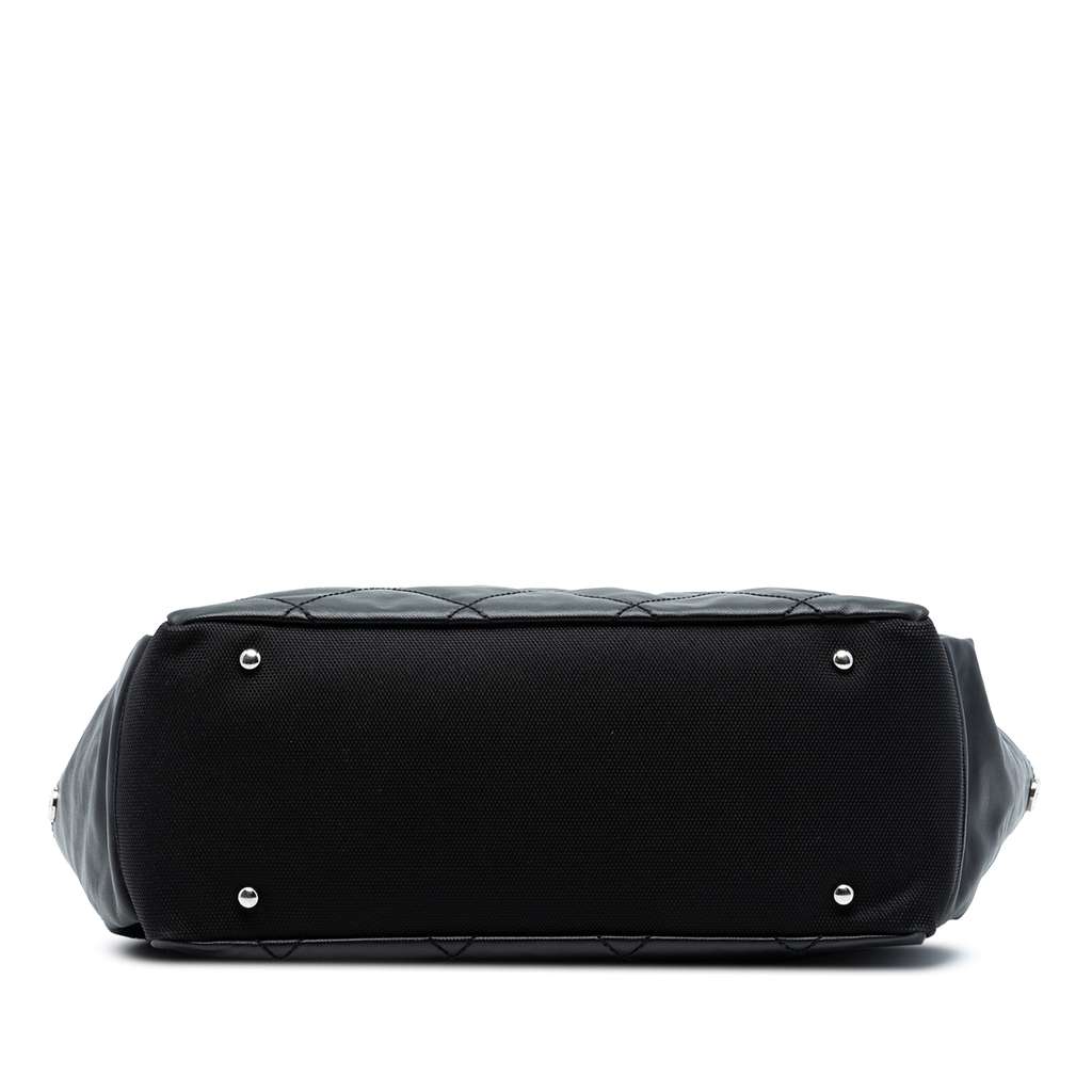 Chanel Large Quilted Coated Canvas Paris Biarritz Tote - 3