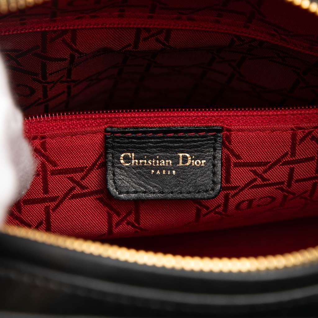 Dior Large Lambskin Cannage Lady Dior - 5
