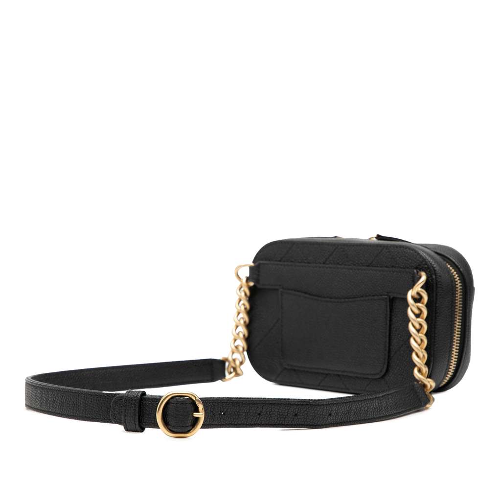 Chanel CC Stitched Caviar Chic Affinity Belt Bag - 2